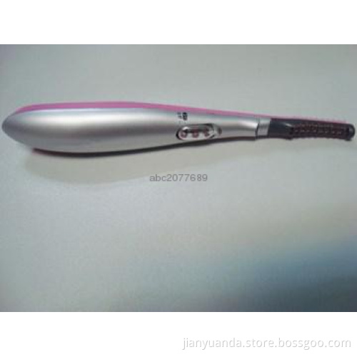Plastic electric eyelash curler With 2 heating copper strip